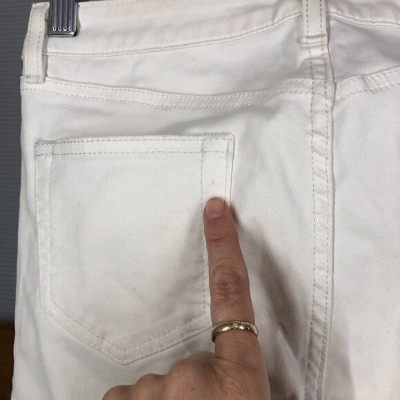Sz 27 - R13 White Low Rise‎ Skinny Denim Jeans - Picture 15 of 15